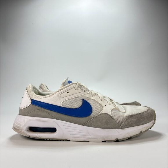 Nike Air Max SC White Gray Running Shoes Lightweight CW4555-101 Men’s Size 11.5 - Picture 1 of 13